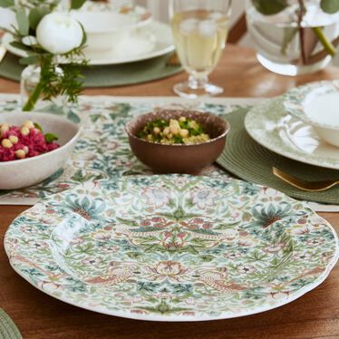 Morris & Co. Strawberry Thief Serving Platter